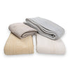 Collection of TerraCotton Blankets in various colors